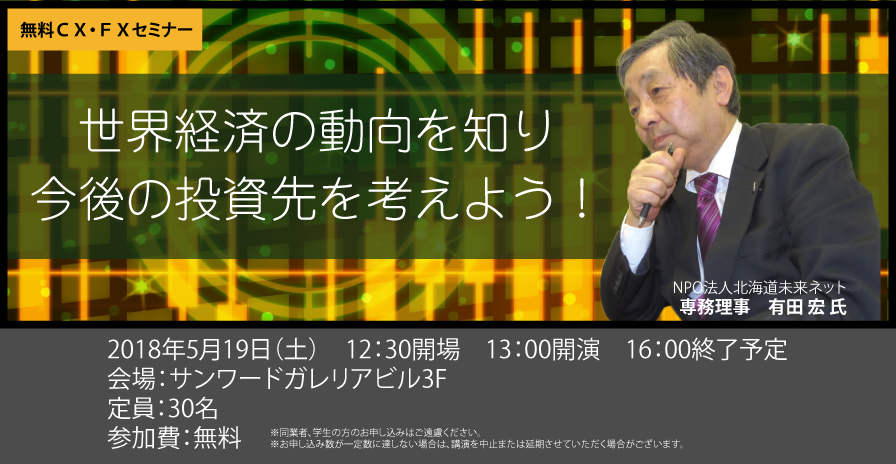 世界経済の動向を知り 今後の投資先を考えよう!